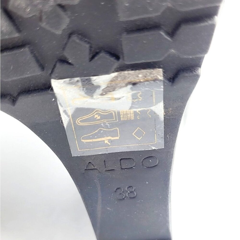 ALDO Wedge Droulliard 97 Black Booties - Size 38 / US 7.5‎ - Picture 6 of 7